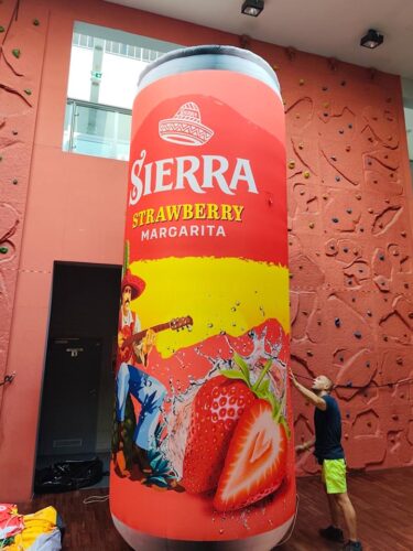 Aufblasbare Sierra-Dose in XXL (5 Meter)