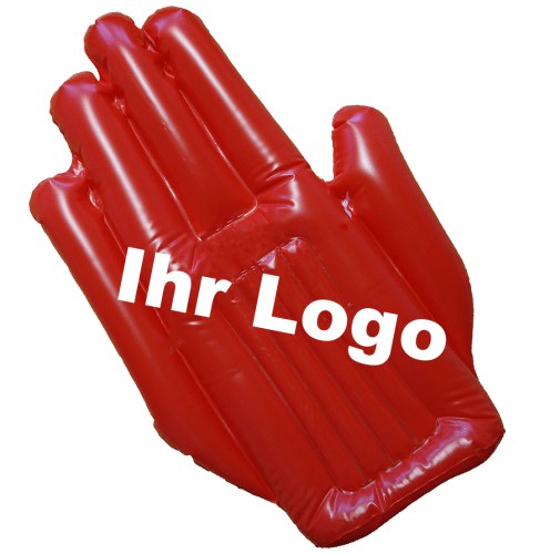 Aufblasbare Werbeartikel 14 Werbeartikel mit Ihrem Logo: Aufblasbare Winke-Hand