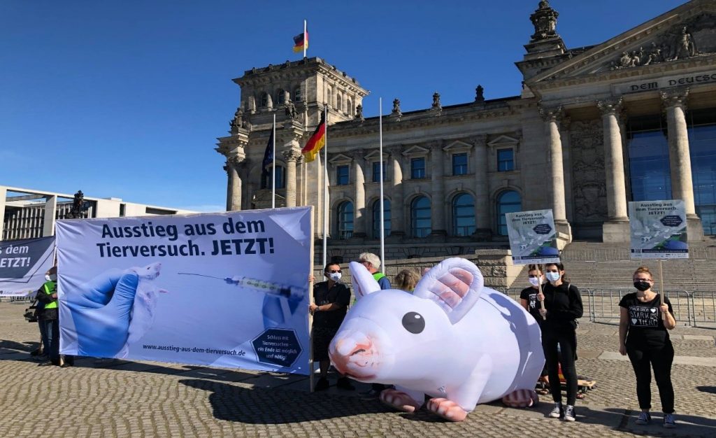 aufblasbare Maus XXL