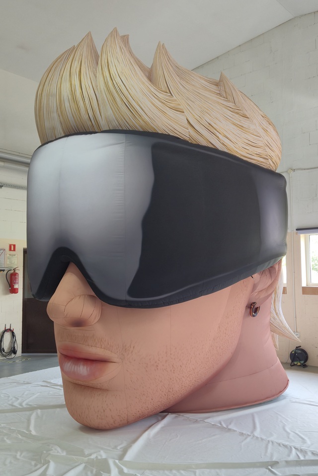 Gigantisch, modular und bereit für die große Bühne: Unser XXL-Inflatable für Ski Aggu’s Tour 2025!