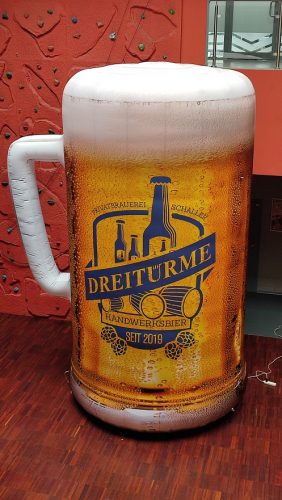 Inflatables News 15 aufblasbarer bierkrug