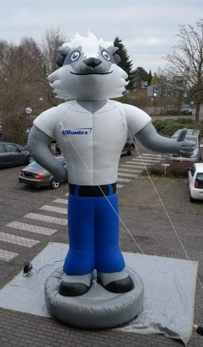 Aufblasbares Maskottchen 6 Meter