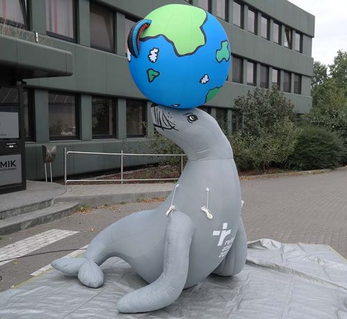 aufblasbarer seehund