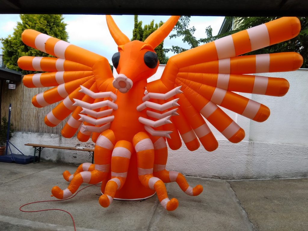 aufblasbares Bühnenbild Orsons