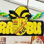 Aufblasbares Logo für den Radeburger Carnevals-Club