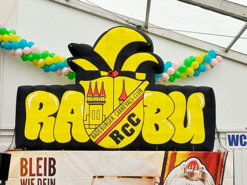 Aufblasbare Logos 16 Aufblasbares Logo für den Radeburger Carnevals-Club