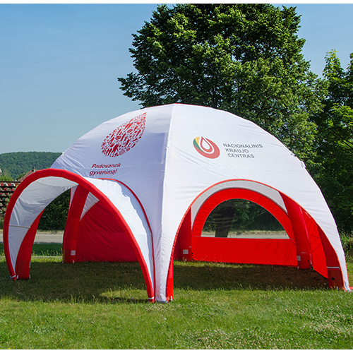 axion spider tent inflatable