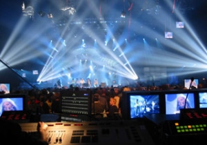 Bühnenbild The Dome aufblasbar