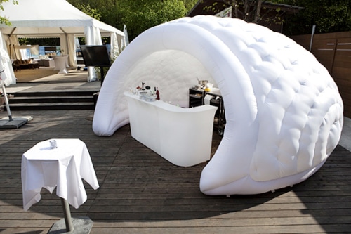 Individuelle Inflatables 15 Aufblasbares Cocktailzelt