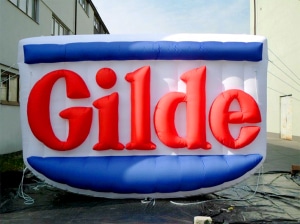 Inflatables News 6 Aufblasbares Gilde Logo