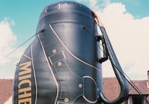 Aufblasbare Outdoor - Werbung 27 riesen Golfbag aufblasbar 100 Jahre Deutscher Golfverband