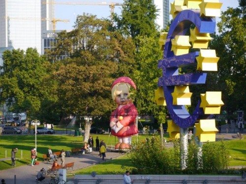 Aufblasbare Outdoor - Werbung 40 Aufblasbare Figur Frankfurt