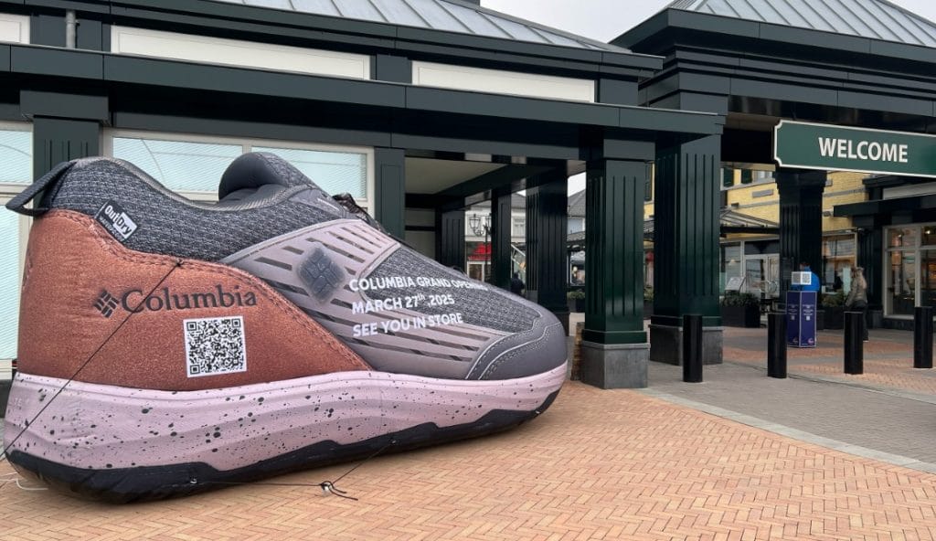 inflatable Shoe Columbia 5m