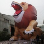 inflatable lion