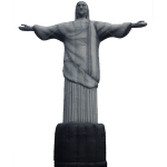 Jesus-Statue als riesige aufblasbare Figur