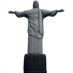 Jesus-Statue als riesige aufblasbare Figur