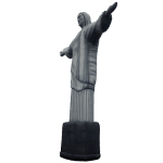 Jesus-Statue als riesige aufblasbare Figur