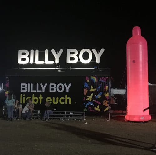 aufblasbares Kondom 5m hoch