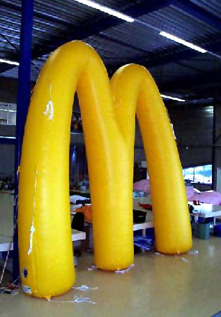 Inflatable Mc Donalds Logo
