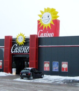 Aufblasbare Logo Replik: Merkur Casino