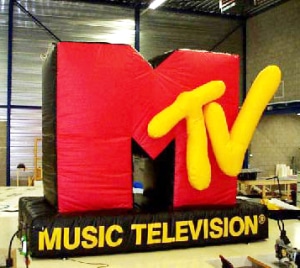 Aufblasbare Logos 7 MTV Logo zum Aufblasen