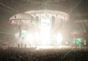 aufblasbare Bühnen Deko Elemente für Sensation White