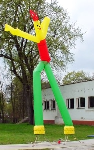 Individuelle Inflatables 25 Aufblasbares Männchen