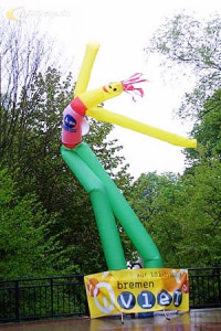 Individuelle Inflatables 27 Sky Dancer als Hingucker für Veranstaltungen