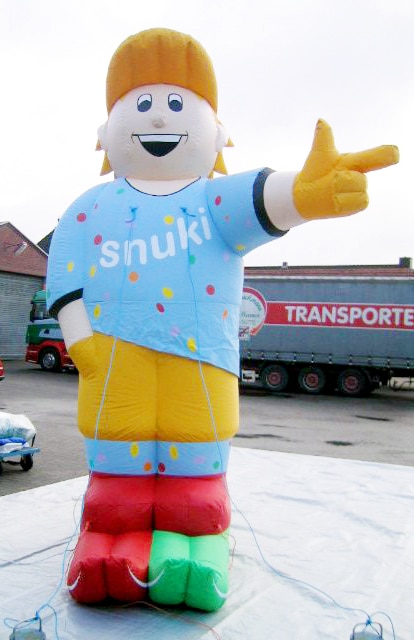 Inflatable mascot