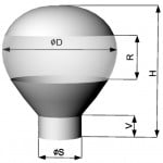 aufblasbarer Standballon