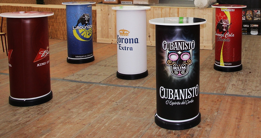 Aufblasbare Möbel 1 stehtische-aufblasbar