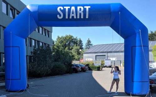 Vermietung Torbogen 6x4 m