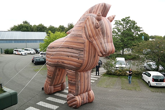 Trojanisches Pferd 8 m