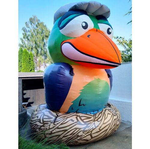 aufblasbarer Vogel 5m hoch